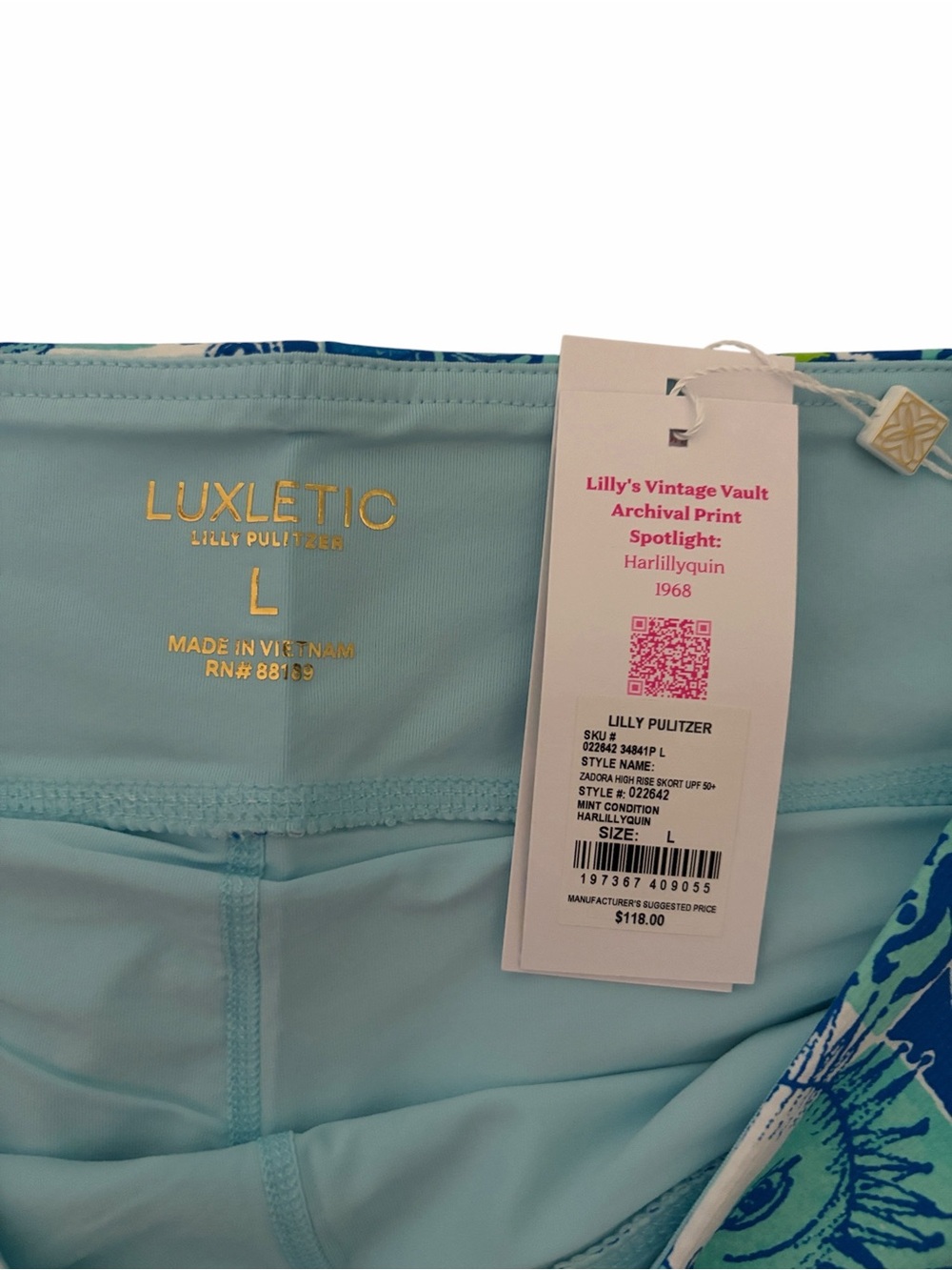 NWT Lilly Pulitzer Zadora High Rise Skort size large. - Picture 4 of 5